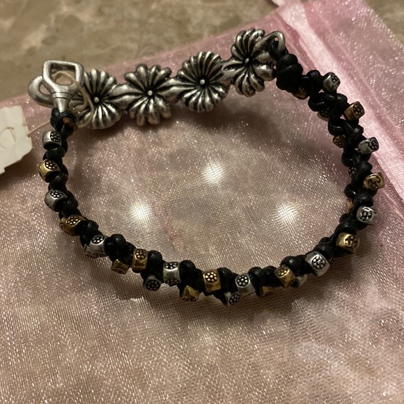 Leather & Metal Bracelet - Picture 3 of 4